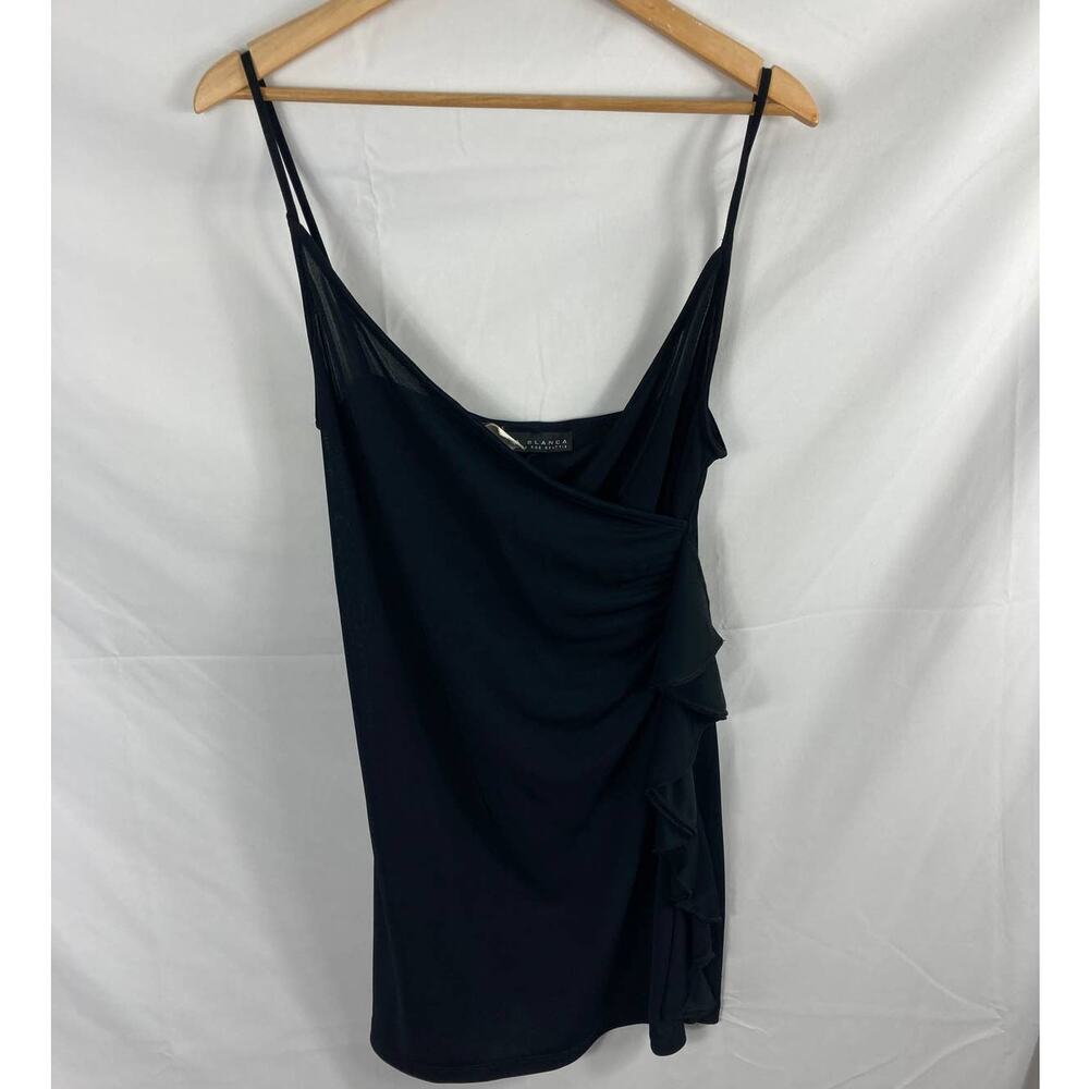 La Blanca Gathered Side Coveup Mini Dress size small